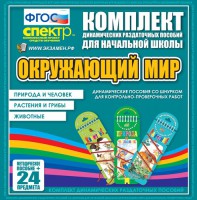 Динамические раздаточные пособия. Окружающий мир (шнуровка). Животные, природа и человек, растения и грибы. - fgospostavki.ru - Владимир