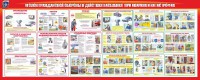 Стенд "Уголок гражданской обороны и действия населения в чрезвычайных ситуациях" - fgospostavki.ru - Владимир