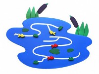 Сенсомоторное декоративно-развивающее панно "Река" - fgospostavki.ru - Владимир