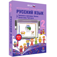 Русский язык 2 класс. Синтаксис и пунктуация. Лексика. Состав слова. Части речи - fgospostavki.ru - Владимир