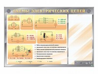 Электрифицированный стенд "Схемы электрических цепей" с маркерными полями - fgospostavki.ru - Владимир