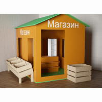 Игровой домик «Рынок» - fgospostavki.ru - Владимир