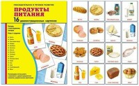 Демонстрационные карточки "Продукты питания" - fgospostavki.ru - Владимир