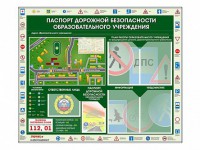 Стенд-уголок "Паспорт дорожной безопасности образовательного учреждения" - fgospostavki.ru - Владимир