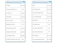 Комплект карточек (10) "Обучающий калейдоскоп. Умножение на 7, 8 и 9" - fgospostavki.ru - Владимир