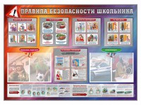 Стенд-уголок "Правила безопасности школьника" - fgospostavki.ru - Владимир