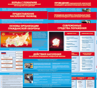 Комплект таблиц "Основы гражданской обороны (МЧС РФ)" 13 штук. - fgospostavki.ru - Владимир