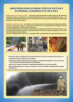 Комплект плакатов "Добровольная пожарная дружина" - fgospostavki.ru - Владимир