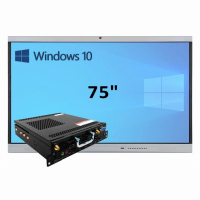 Интерактивная панель 75" (встроенный ПК, Win10) - fgospostavki.ru - Владимир