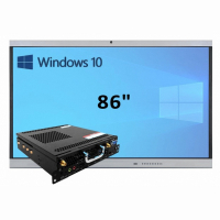 Интерактивная панель 86" (встроенный ПК Win10, Intel i5) - fgospostavki.ru - Владимир