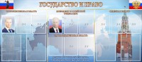 Стенд "Государство и право" - fgospostavki.ru - Владимир