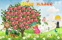 Стенд "Наш класс" Вариант 3 - fgospostavki.ru - Владимир