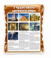 Стенд "Семь чудес света" - fgospostavki.ru - Владимир