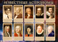 Стенд "Известные астрономы" - fgospostavki.ru - Владимир