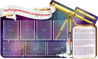 Стенд "Наблюдательная астрономия" - fgospostavki.ru - Владимир