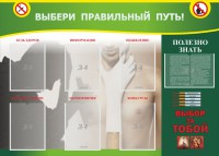 Стенд "Выбери правильный путь!" - fgospostavki.ru - Владимир