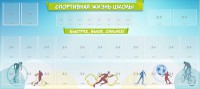 Стенд "Спортивная жизнь школы" - fgospostavki.ru - Владимир