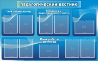 Стенд "Педагогический вестник" - fgospostavki.ru - Владимир