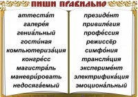 Комплект таблиц "Словарные слова" - fgospostavki.ru - Владимир