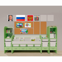Уголок патриотического воспитания для дошкольников "Россия" Максимальный - fgospostavki.ru - Владимир