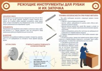 Стенд "Режущие инструменты для рубки и их заточки" - fgospostavki.ru - Владимир