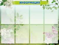Стенд "Информация" Вариант 13 - fgospostavki.ru - Владимир