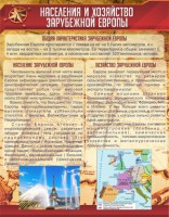 Стенд "Населения и хозяйство Зарубежной Европы" - fgospostavki.ru - Владимир