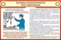 Стенд "Техника безопасности при сверлении" - fgospostavki.ru - Владимир