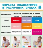 Стенд "Окраска индикаторов в различных средах" - fgospostavki.ru - Владимир
