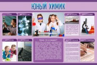 Стенд "Юный химик" Вариант 2 - fgospostavki.ru - Владимир