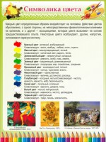 Стенд "Символика цвета" - fgospostavki.ru - Владимир