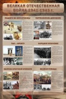 Стенд "Великая Отечественная война" (события) - fgospostavki.ru - Владимир