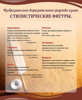 Стенд "Стилистические фигуры" Вариант 2 - fgospostavki.ru - Владимир