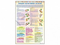 Стенд "Наши пальчики устали" (зарядка) - fgospostavki.ru - Владимир