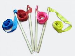 Лента атласная на деревянной палочке (20 метров) - fgospostavki.ru - Владимир