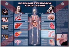 Электрифицированный стенд "Вредные привычки: алкоголизм" - fgospostavki.ru - Владимир