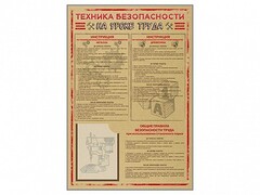 Стенд-уголок "Техника безопасности на уроках труда" - fgospostavki.ru - Владимир