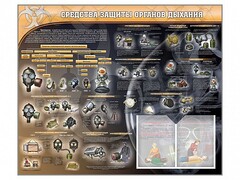 Стенд "Средства защиты органов дыхания (индивидуальные средства защиты)" - fgospostavki.ru - Владимир