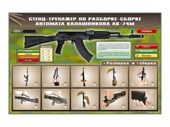 Стенд-тренажер по сборке-разборке автомата Калашникова АК-74М - fgospostavki.ru - Владимир