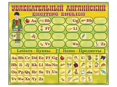 Комплект оборудования "Английский алфавит" с комплектом тематических магнитов - fgospostavki.ru - Владимир