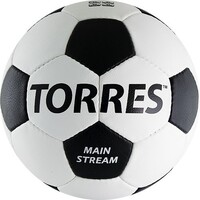 Мяч футбольный TORRES Main Stream (размер 4, синтетическая кожа, тренировочный) - fgospostavki.ru - Владимир
