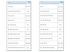 Комплект карточек (10) "Обучающий калейдоскоп. Умножение на 7, 8 и 9" - fgospostavki.ru - Владимир