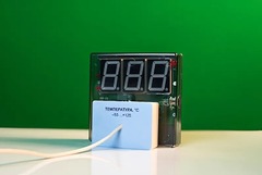 Датчик температуры с независимой индикацией (термометр демонстрационный) - fgospostavki.ru - Владимир