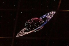 Потолок "Звездное небо с анимационным фибероптическим эффектом сатурн" - fgospostavki.ru - Владимир