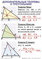 Комплект таблиц Треугольники (19 таблиц) - fgospostavki.ru - Владимир