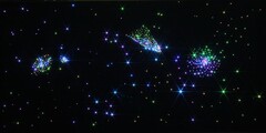 Настенный фиброоптический ковер "Млечный путь" 150х150, 450 точек - fgospostavki.ru - Владимир