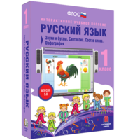 Русский язык 1 класс. Звуки и буквы. Синтаксис. Состав слова. Орфография - fgospostavki.ru - Владимир