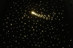 Настенный фибероптический ковер «Звездное небо» 1,45х1,45 м, 120 звезд в комплекте со светогенератором - fgospostavki.ru - Владимир