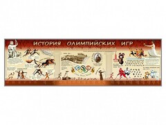 Настенное полотно "История Олимпийских игр" - fgospostavki.ru - Владимир