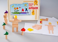 Игровой набор Фребеля "Конструктор деревянный без соединений-3" (Серия "Эксперимент") - fgospostavki.ru - Владимир